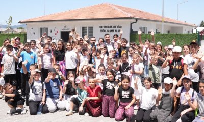 YENİŞEHİR HAYVAN BAKIMEVİ VE DOĞAL YAŞAM ALANI KAPILARINI ÇOCUKLARA AÇTI