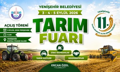 YENİŞEHİR’DE TARIM FUARI İÇİN BAŞVURULAR BAŞLADI